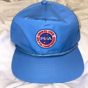 Vintage Blue Crooked Stick PGA Championship Hat